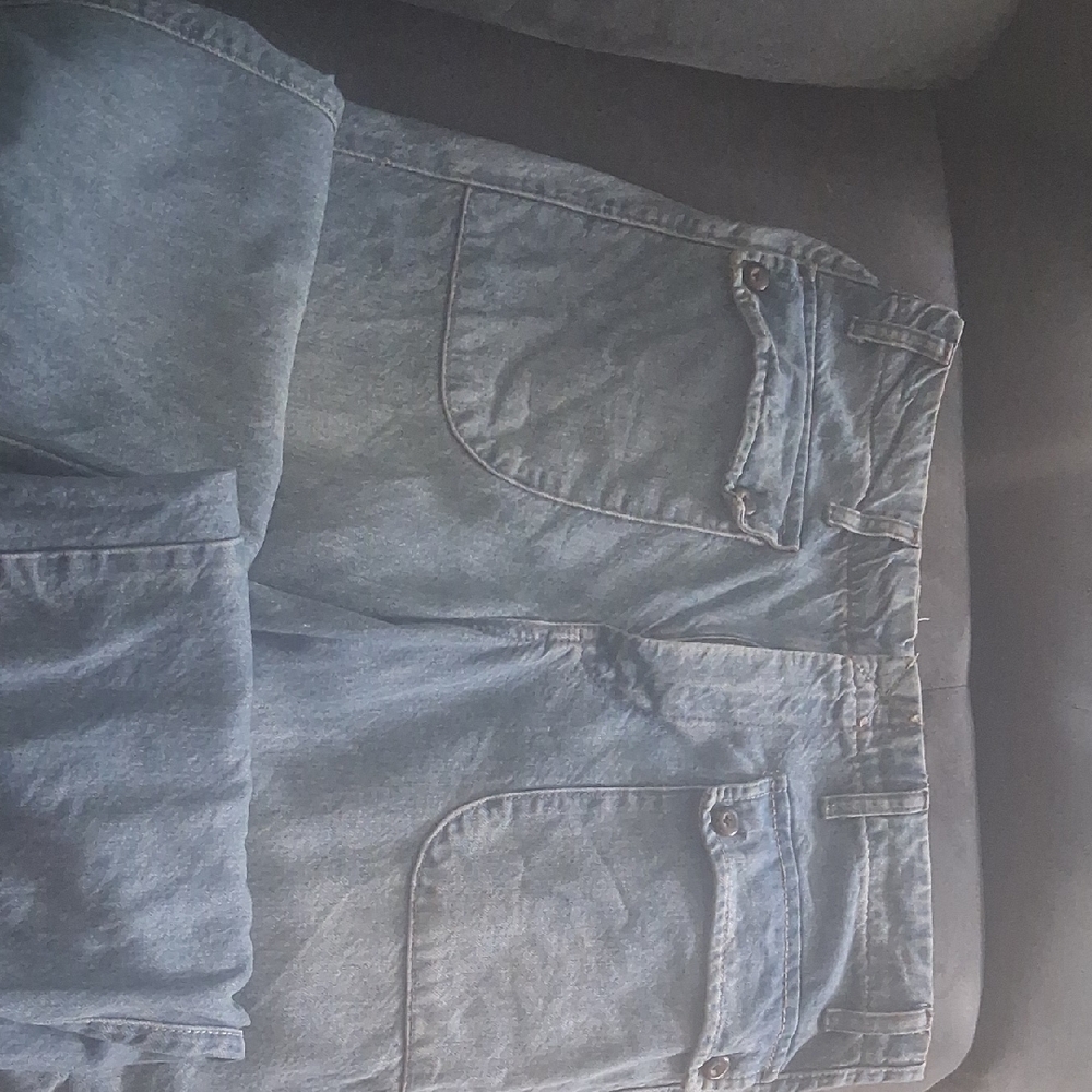 Casual Blue Denim Pants